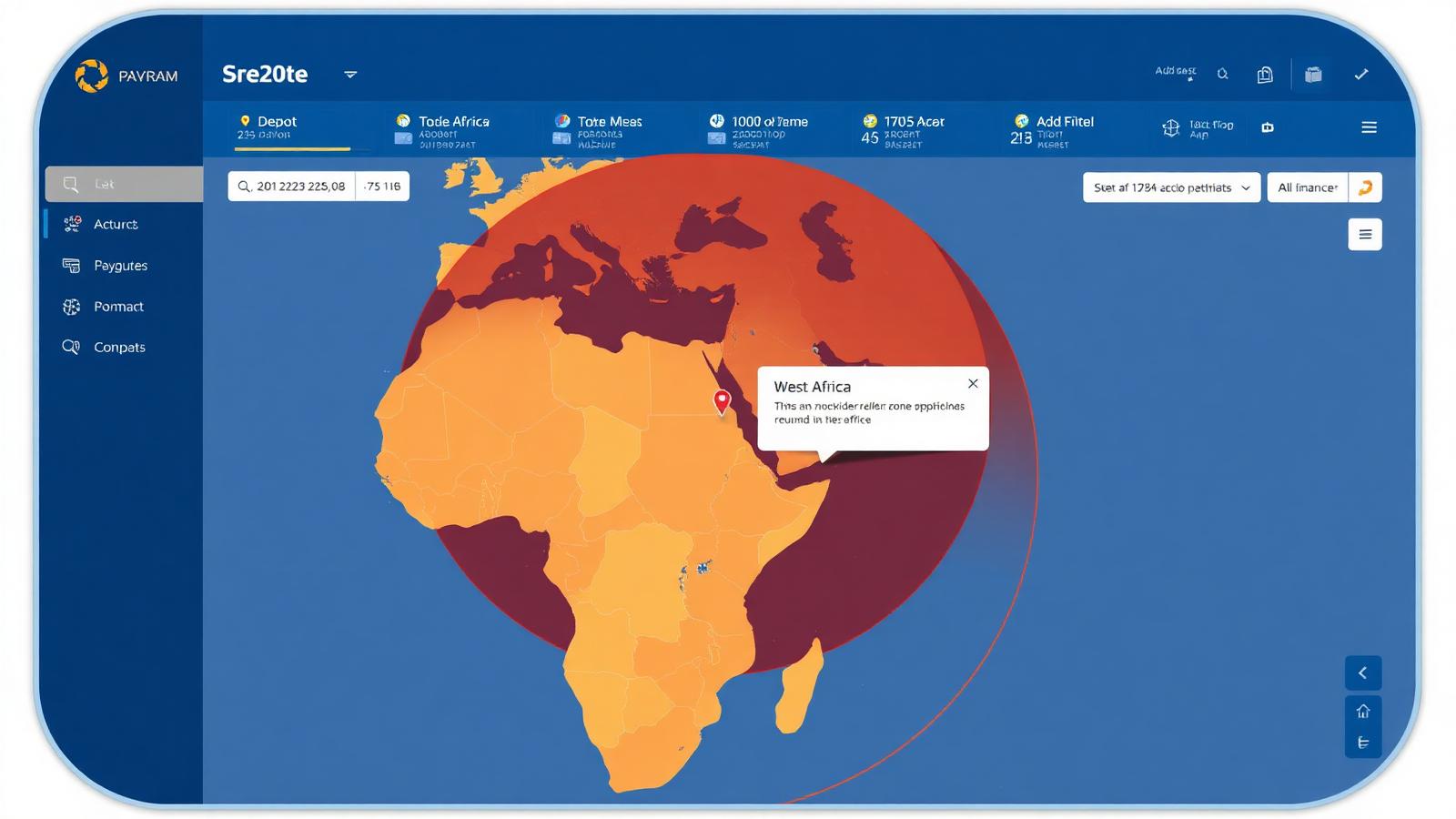 Géofencing et alerte de sortie de zone GPS sur la plateforme GDF Africa